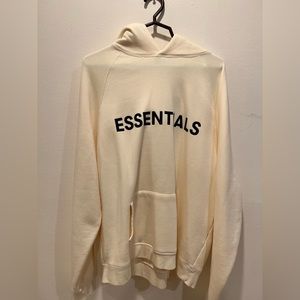 Essentials Fear of God buttercream men’s hoodie